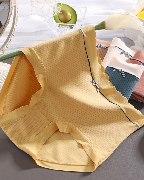 Mulberry Silk Antibacterial Crotch High Waist Seamless Tummy Control Underwear Mulberry Silk Antibacterial Crotch High Waist Seamless Tummy Control Underwear