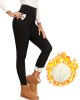 High Elastic Fleece Warm Yoga Pants High Elastic Fleece Warm Yoga Pants