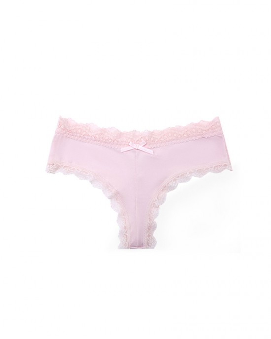 Mid-Rise Comfortable Bowknot Pure Cotton Crotch Briefs Mid-Rise Comfortable Bowknot Pure Cotton Crotch Briefs