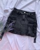 Workwear Denim Shorts Skirt Workwear Denim Shorts Skirt