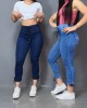 Skinny Jeans With Elastic Waistband Skinny Jeans With Elastic Waistband