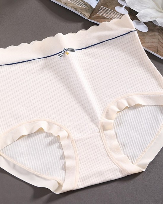 Mulberry Silk Antibacterial Crotch High Waist Seamless Tummy Control Underwear Mulberry Silk Antibacterial Crotch High Waist Seamless Tummy Control Underwear