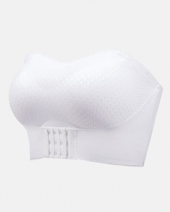 Full Support Non-Slip Convertible Bandeau Bra, Women Gathering Plus Size Push Up Strapless Bra Full Support Non-Slip Convertible Bandeau Bra, Women Gathering Plus Size Push Up Strapless Bra