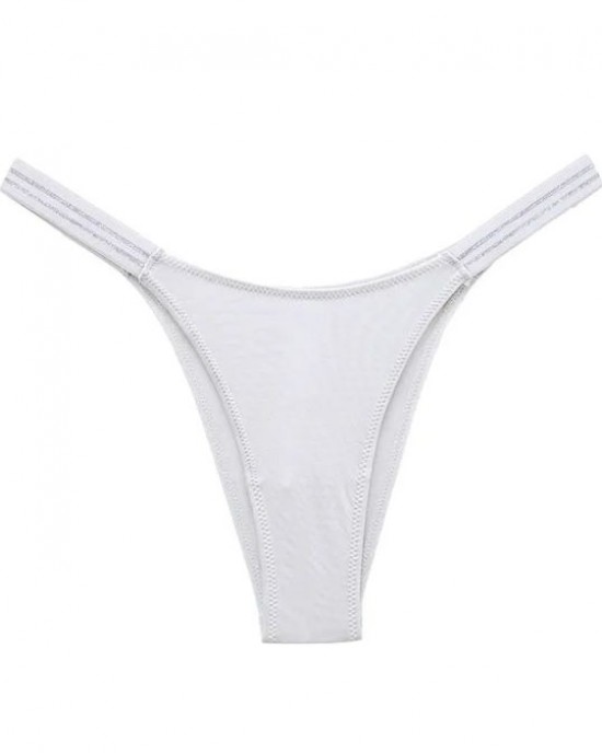 Female Glossy Dazzing Stripe T-back Underwears Female Glossy Dazzing Stripe T-back Underwears