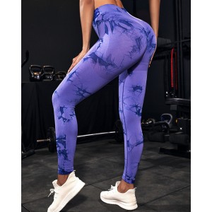 Tie-Dye Hip Yoga Pants