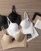 Push Up Low Back Plunge Bra Cleavage-Boosting Light Padding Bra Underwear