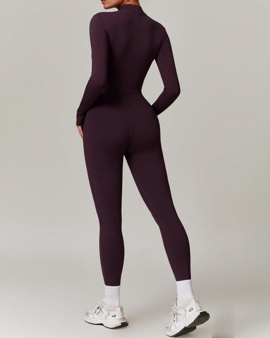 Tight Fleece Yoga Jumpsuit Tight Fleece Yoga Jumpsuit