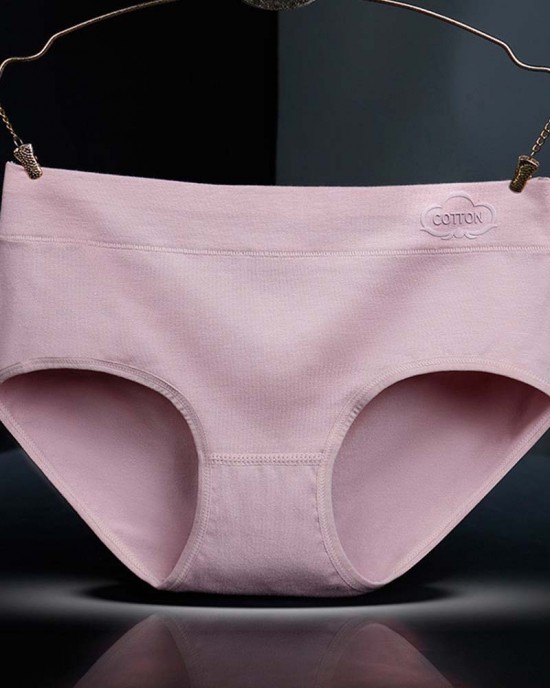 Mid-Waist Cotton Graphene Underpants Mid-Waist Cotton Graphene Underpants