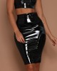 Shiny Waist-Length Skirt Shiny Waist-Length Skirt