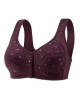 Printed Front Buckle Bra Printed Front Buckle Bra