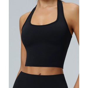 Sexy Halterneck Shockproof Sports Bra