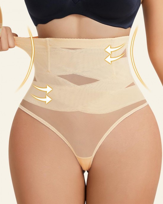 Cross High Waist Shaping Briefs Cross High Waist Shaping Briefs
