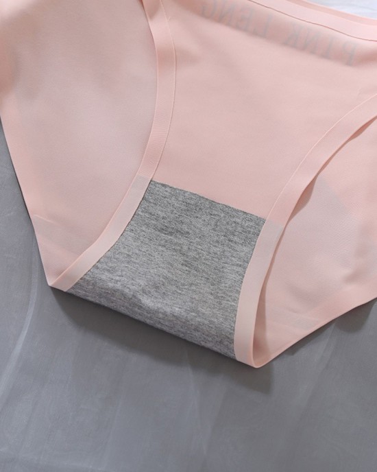 Sexy Hollow Ring Buckle Heart Seamless Ice Silk Underwear Sexy Hollow Ring Buckle Heart Seamless Ice Silk Underwear