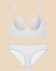 Push Up Low Back Plunge Bra Cleavage-Boosting Light Padding Bra Underwear