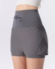 Tummy-Control Waist Yoga Shorts Tummy-Control Waist Yoga Shorts