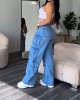 Alphabet Belt Cargo Jeans Alphabet Belt Cargo Jeans
