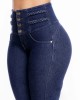 Jeans for Women - Wideband Waist Button Front Skinny Jeans Jeans for Women - Wideband Waist Button Front Skinny Jeans