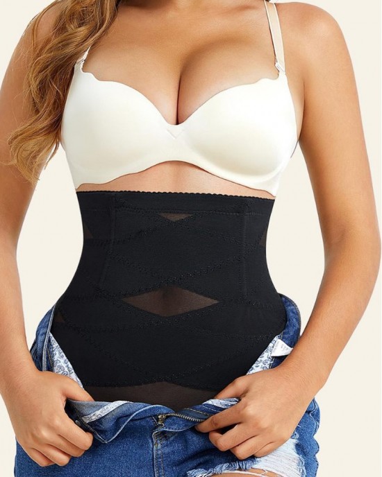 Cross High Waist Shaping Briefs Cross High Waist Shaping Briefs