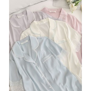 Ice Silk Short Sleeve Fashionable Home Clothes