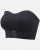 Full Support Non-Slip Convertible Bandeau Bra, Women Gathering Plus Size Push Up Strapless Bra Full Support Non-Slip Convertible Bandeau Bra, Women Gathering Plus Size Push Up Strapless Bra