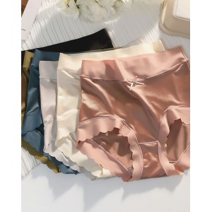 Silkworm Silk High-Waisted Hip Lift Sexy Panties Ref2111