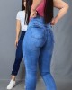 Skinny Jeans With Elastic Waistband Skinny Jeans With Elastic Waistband