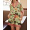 Animal Print Ice Silk Pajama Set