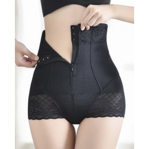 High-Waisted, Hip-Lifting Zipper Pants