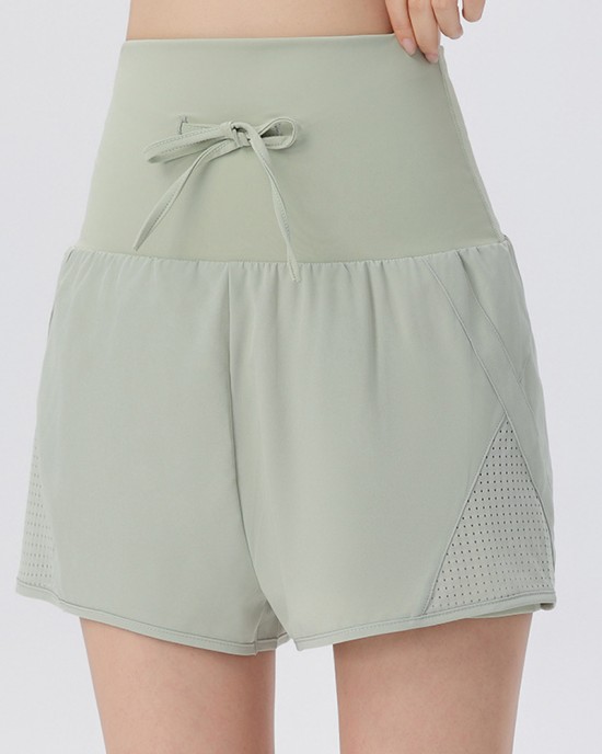Tummy-Control Waist Yoga Shorts Tummy-Control Waist Yoga Shorts
