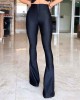 Zippered Flared Leggings Zippered Flared Leggings