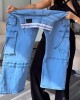 Alphabet Belt Cargo Jeans Alphabet Belt Cargo Jeans