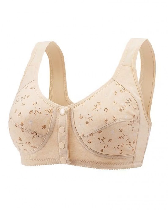 Printed Front Buckle Bra Printed Front Buckle Bra