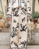 Satin Casual Two Piece Set Satin Casual Two Piece Set