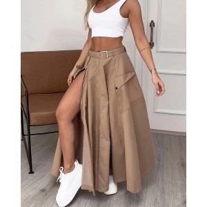 Fashion Casual Long Skirt