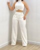 Loose Wide Leg Suit Pants