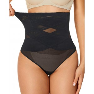 Cross High Waist Shaping Briefs