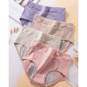 High-Waisted Physiological Leak-Proof Underwear