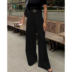 Fashionable And Versatile High Waist Casual Pants
