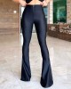 Zippered Flared Leggings Zippered Flared Leggings