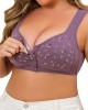 Printed Front Buckle Bra Printed Front Buckle Bra