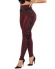 Solid Color Lace Pants Hip Lift Sweatpants Solid Color Lace Pants Hip Lift Sweatpants