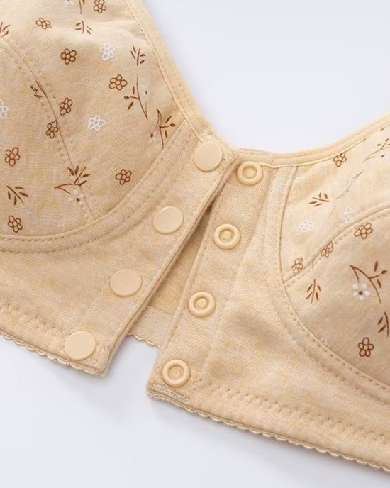 Printed Front Buckle Bra Printed Front Buckle Bra