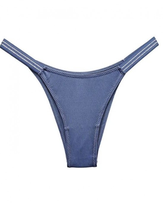 Female Glossy Dazzing Stripe T-back Underwears Female Glossy Dazzing Stripe T-back Underwears