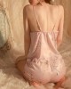 Sexy Satin Lace Pajamas  Loungewear Set