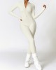 Tight Fleece Yoga Jumpsuit Tight Fleece Yoga Jumpsuit