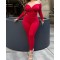 Bandeau Off-shoulder Busty Suit