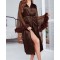 Cardigan Lace Mesh Sexy Nightdress
