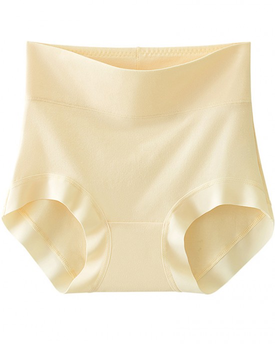 Long Staple Cotton High Waist Tummy Control Panties