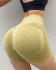 High Waist Abdominal Elastic Peach Hip Lifting Shorts High Waist Abdominal Elastic Peach Hip Lifting Shorts