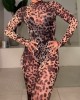 Leopard Print Sexy Jumpsuit